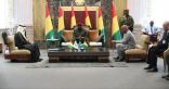 رئيس جمهورية غينيا كوناكري يستقبل المستشار قطان