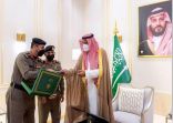 سمو أمير الباحة يستقبل مدير شرطة المنطقة وعددًا من القيادات الأمنية