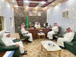 ” الشهراني” يعقد اجتماع مع رئيس القطاع الجنوبي لشركة المياة الوطنية