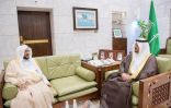سمو أمير منطقة الرياض بالنيابة يستقبل وزير الشؤون الإسلامية