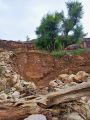 شدة السيول تجرف المزارع في قرية « ضال» بجبل القهر