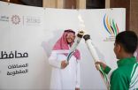 سمو محافظ الطائف الأمير سعود بن نهاريتسلم شعلة دورة الألعاب السعودية 2022 ضمن جولتها بالمملكة