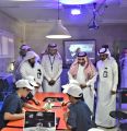 طلاب وطالبات تعليم الطائف مع تجربه رائدي الفضاء السعوديين بمحطة الفضاء الدولية