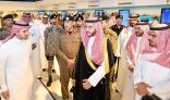 محافظ الطائف الامير سعود بن نهار يتفقد مركز الضبط الأمني بالبهيتة
