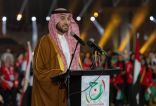 الفيصل في ختام دورة الألعاب العربية الخامسة عشر مرحبا بكم في السعودية النسخة المقبلة من الدورة و بن جلوي تسلم علم استضافة 2027