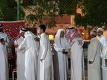 ال سكلوع العمودي يستقبلون المعزين في وفاة فقيدهم الشيخ عبدالله