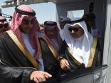 سمو محافظ الطائف الامير سعود بن نهار يدشن مشروع خدمات النقل العام بالحافلات بالمحافظ