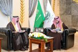 الأمير سعود بن نهار يلتقي مدير مكتب وزارة البيئة في الطائف