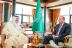 أمير تبوك يستقبل رئيس جامعة فهد بن سلطان