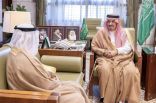 الأمير فيصل بن بندر يستقبل رئيس جامعة شقراء