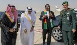 رئيس جمهورية زيمبابوي يغادر الرياض