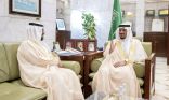 نائب أمير منطقة الرياض يستقبل رئيس الهيئة العامة للإحصاء