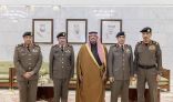 نائب أمير منطقة الرياض يستقبل عدداً من قادة القطاعات الأمنية بالمنطقة