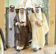 سمو أمير دولة الكويت يصل إلى الرياض وفي مقدمة مستقبليه نائب أمير منطقة الرياض