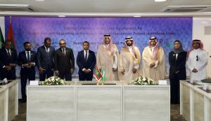 الصندوق السعودي للتنمية يوقع اتفاقيتي قرضين تنمويين ويفتتح مشروع تطوير جزيرة هولومالي في جمهورية المالديف
