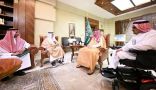 محافظ جدة يستقبل رئيس جامعة الملك عبدالعزيز بمناسبة حصول الجامعة على جائزة “الزيرو بروجكت العالمية”