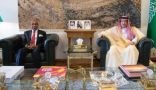 نائب وزير الخارجية يستقبل سفير سريلانكا لدى المملكة