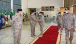 نائب رئيس هيئة الأركان العامة قائد القوات المشتركة المكلف يستقبل وزير الدفاع اليمني