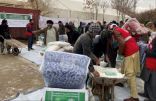 مركز الملك سلمان للإغاثة يوزع مساعدات إنسانية متنوعة في محافظة بلخ الأفغانية