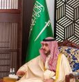 سمو الأمير فيصل بن نواف يستقبل رئيس وأعضاء مجلس نادي الجوف لذوي الإعاقة