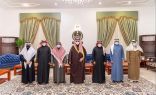 سمو أمير الجوف يستقبل رئيس وأعضاء مجلس إدارة نادي العروبة