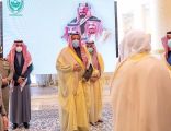 سمو أمير منطقة الباحة يستقبل المعزين في وفاة أخيه الأمير نهار بن سعود