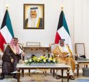 ولي عهد الكويت يستقبل سمو وزير الخارجية