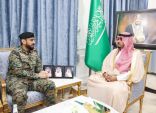 نائب أمير منطقة نجران يستقبل قائد قوة الأفواج الأمنية بالمنطقة