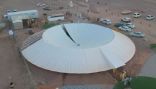 أمير منطقة حائل يطلق مسمى منارة حائل الفضائية على أكبر تلسكوب راديوي ومعرض لهواية اللاسلكي والفلك الراديوي