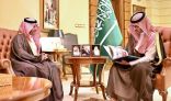 سمو الأمير سعود بن جلوي يستقبل مدير مركز جمعية الأطفال ذوي الإعاقة بجدة