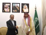 مدير فرع وزارة الخارجية بمكة المكرمة يستقبل القنصل العام الإيراني بجدة