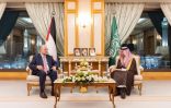 سمو وزير الخارجية يلتقي رئيس وزراء فلسطين وزير الخارجية
