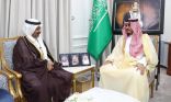 نائب أمير نجران يستقبل مدير فرع “نزاهة” بالمنطقة